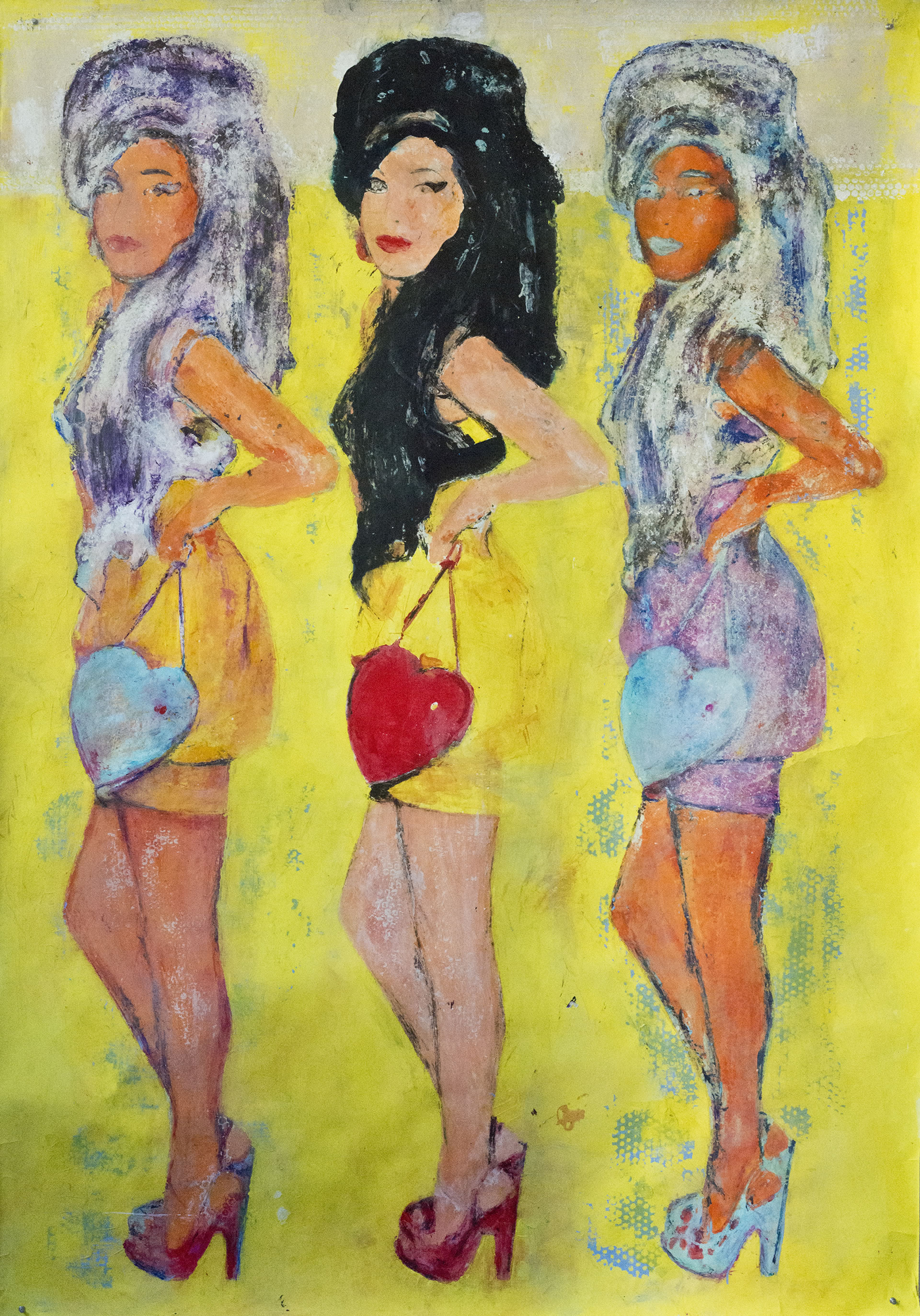 jörg kammler – paintings – berlin – the triple amys 1